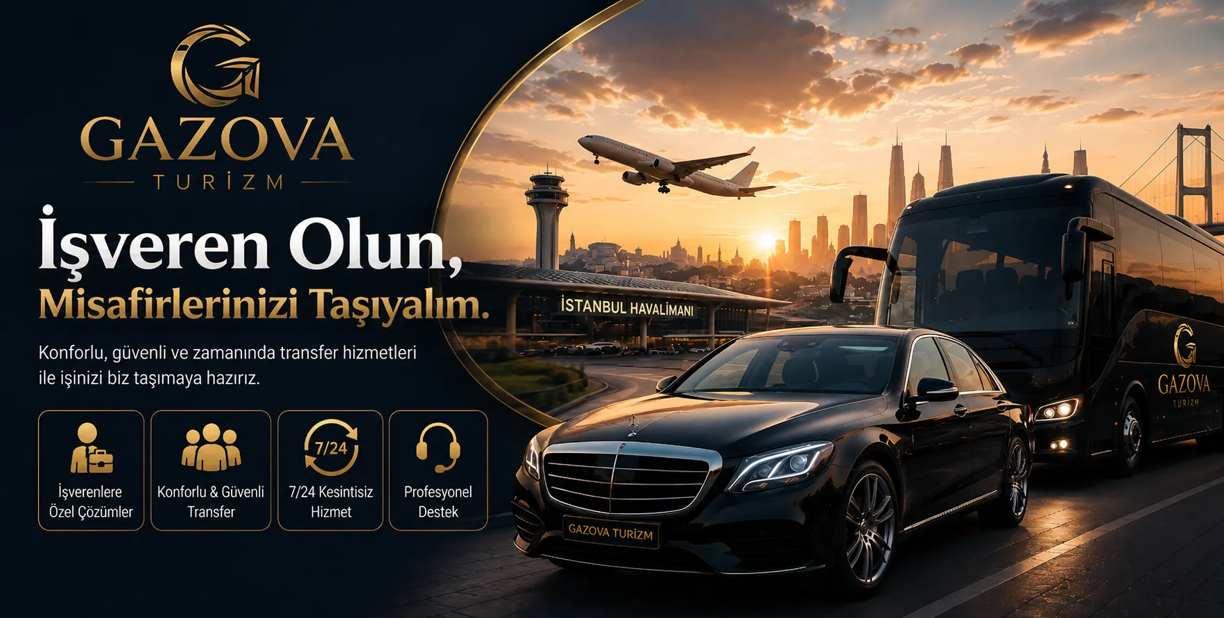 İşveren Olun, Misafirlerinizi Taşıyalım — Gazova Turizm